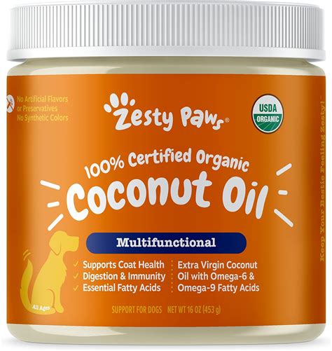 dog itchy skin coconut oil