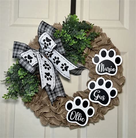 dog wreath ideas