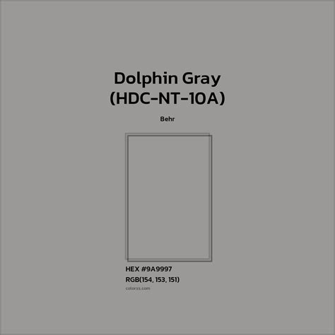 dolphin grey paint