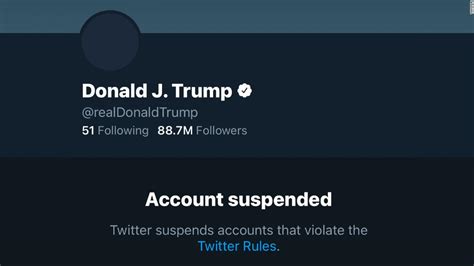donald trump twitter ban