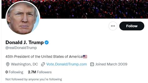 donald trump twitter post