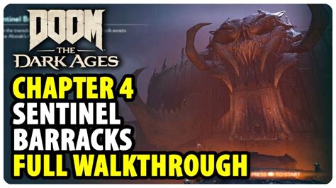 Doom Sentinel Barracks Walkthrough