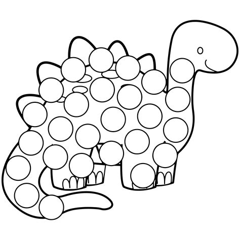 dot marker coloring pages