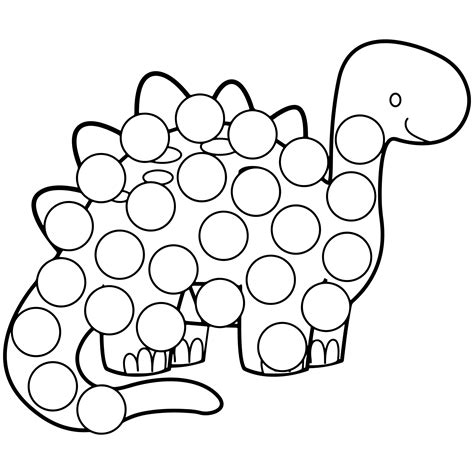 dot marker coloring pages