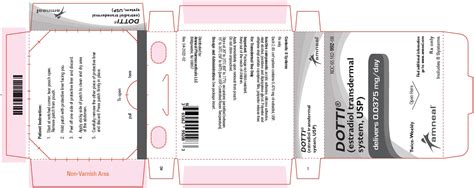 Dotti Patch Dosage Chart