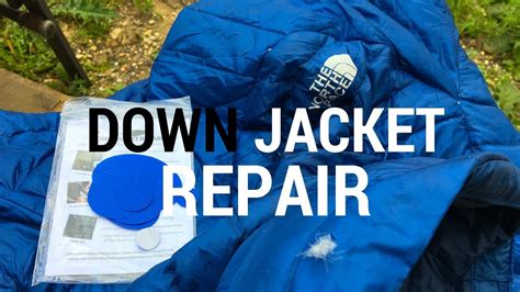 down jacket rip repair