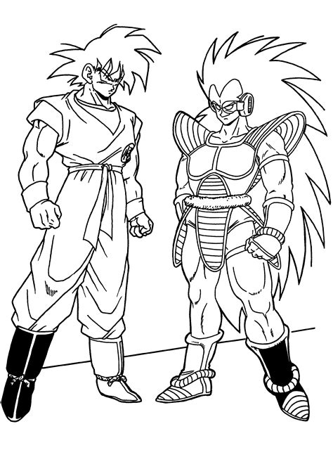 dragon ball coloring pictures