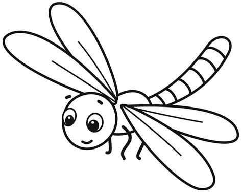 dragonfly coloring pages