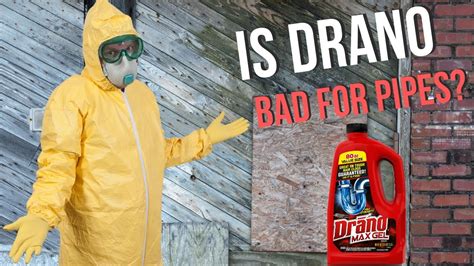 drano bad for pipes