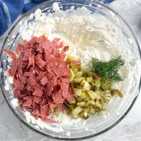 dried beef pickle dip