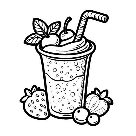 drink coloring pages