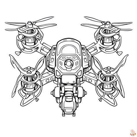 drone coloring pages