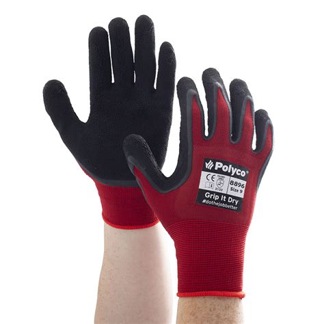Drying safety gloves