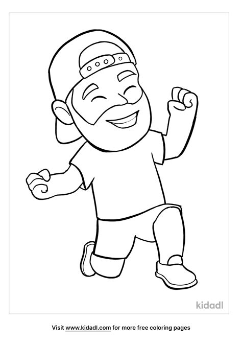 dude perfect coloring pages