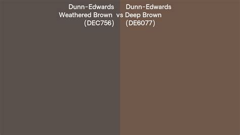 dunn edwards weathered brown