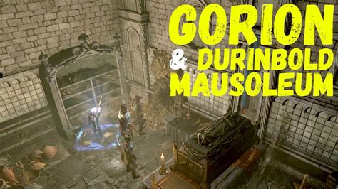 Durinbold Mausoleum Bg3 Walkthrough