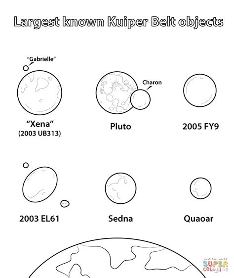 dwarf planets coloring pages