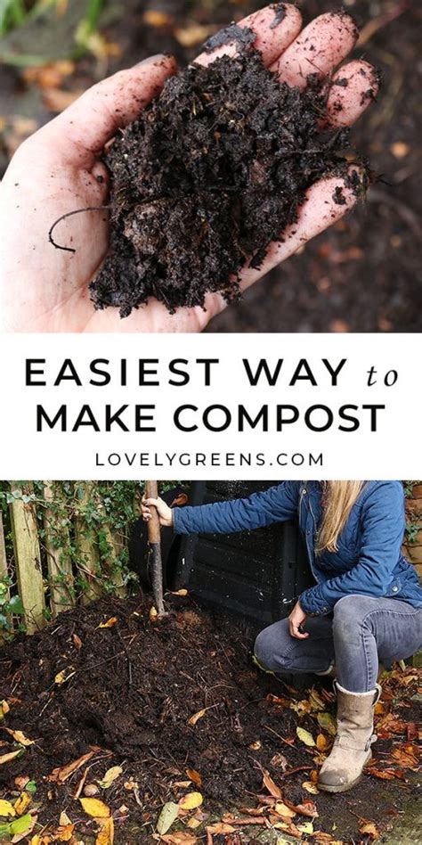 easiest way to compost