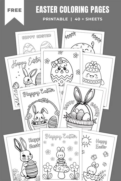 easter coloring book pdf