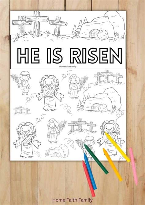 easter coloring pages lds