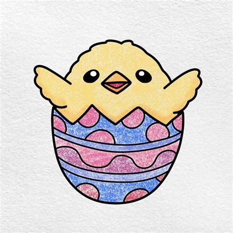 easy easter drawing ideas
