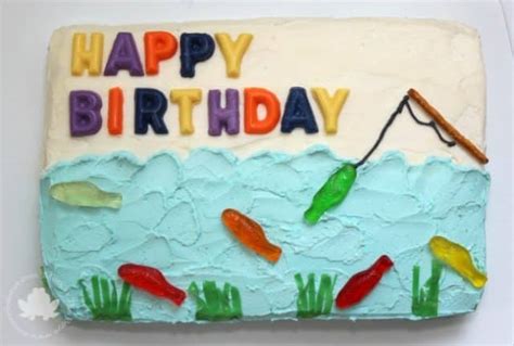 easy fishing cake ideas