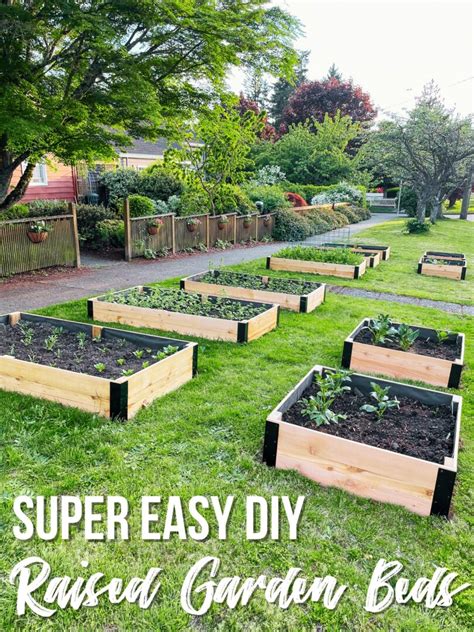 easy raised garden bed