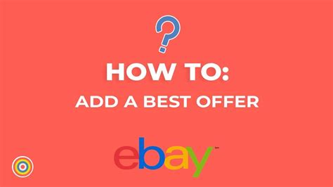 eBay Best Offer