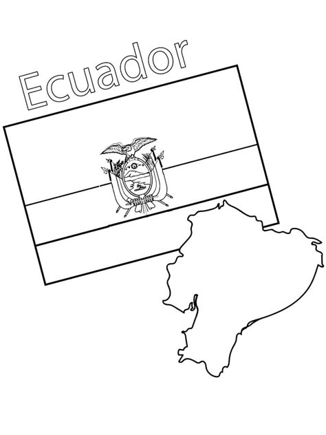 ecuador coloring pages