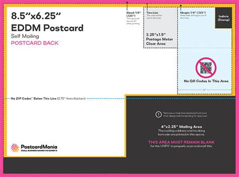 Eddm Mailing Template