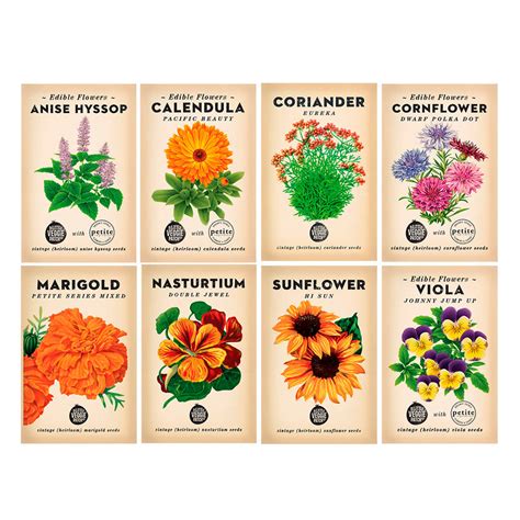 edible flower seeds