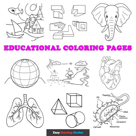educational coloring pages