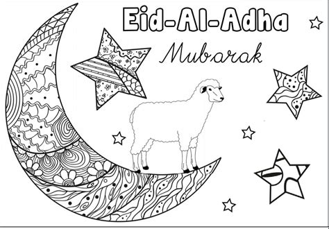 eid al adha coloring pages