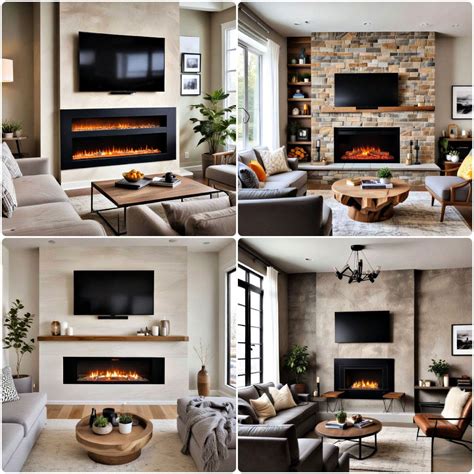 electric fireplace idea