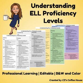 Ell Levels Chart