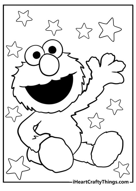 elmo coloring sheets