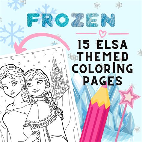 elsa coloring book pdf