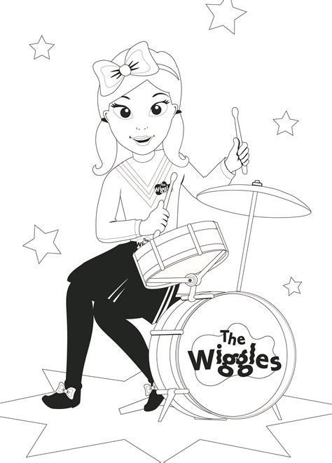 emma wiggle colouring pages pdf