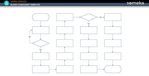 Empty Flow Chart Template