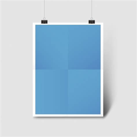 Empty Poster Template