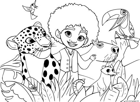 encanto antonio coloring pages