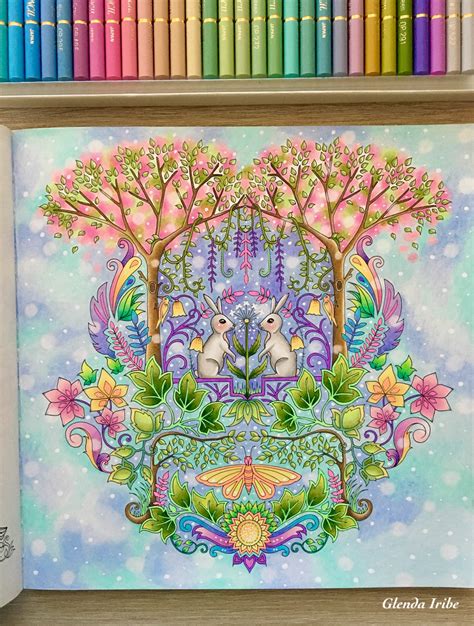 enchanted forest coloring book