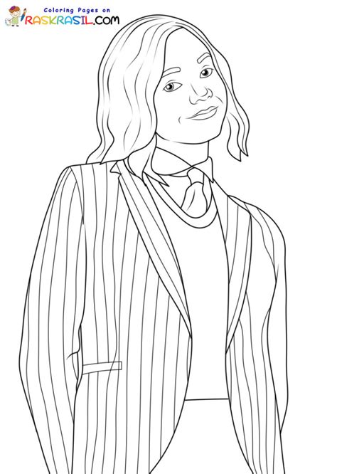 enid coloring pages