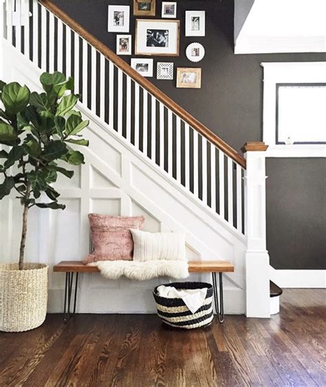 entryway accent wall