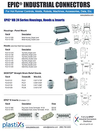 Epic Connectors Catalog