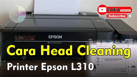 Cleaning Epson L310