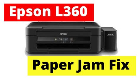 Paper jam printer Epson L360