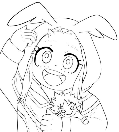 eri coloring pages bnha