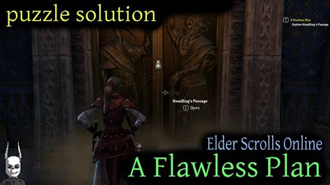 Eso A Flawless Plan Walkthrough