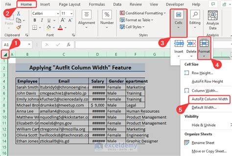 AutoFit Column Width